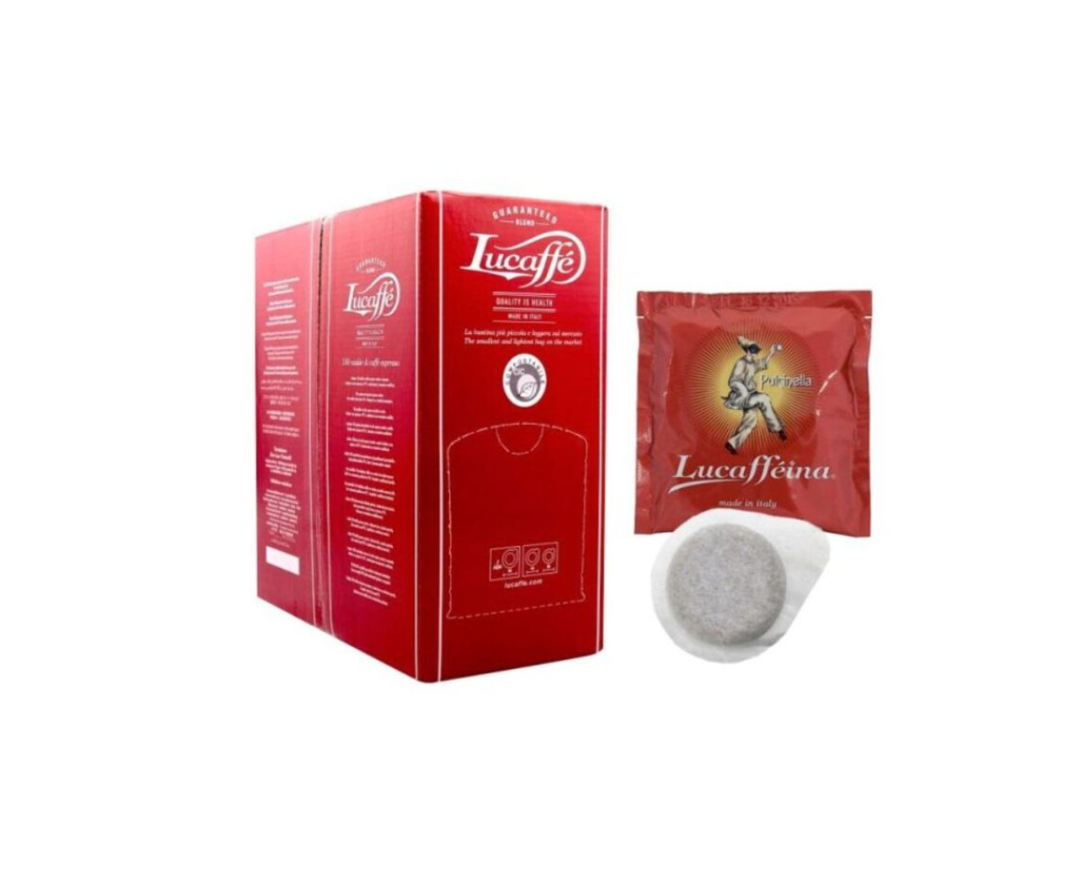 Lucaffe Pulcinela кафе доза 150 бр | Lucaffe моно дози | Е.S.E mono doses |