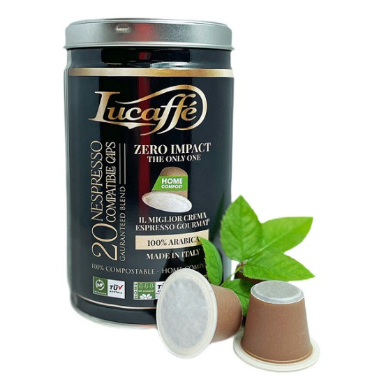 Lucaffe 100% Arabica Nespresso съвместими капсули 22 бр.