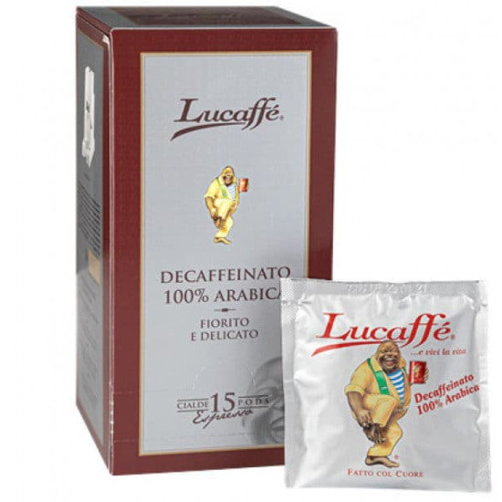 Lucaffe Cialda Decaffeinato - 15бр моно доза в опаковка