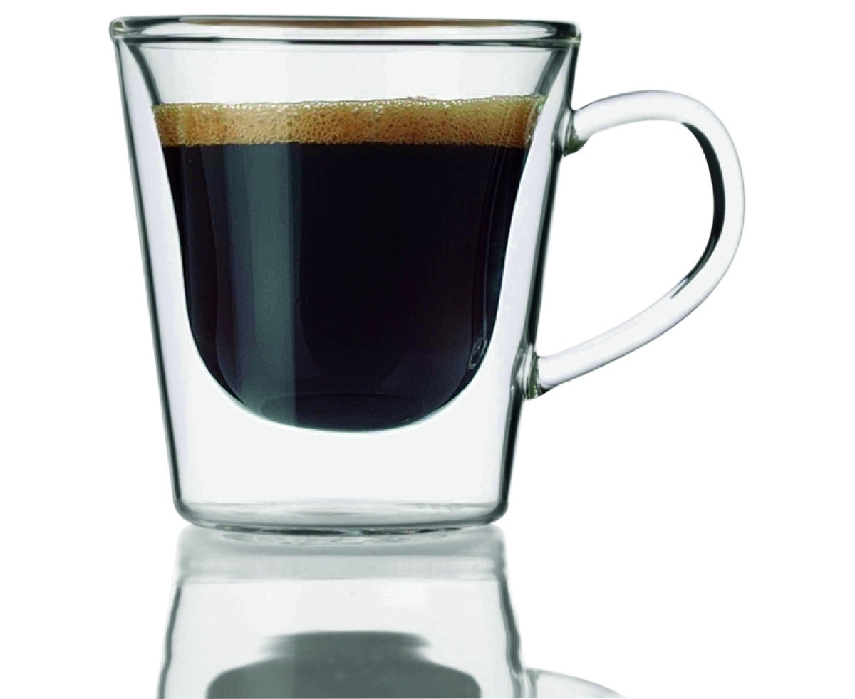 Luigi Bormioli Espresso 2 бр двустенни чаши 