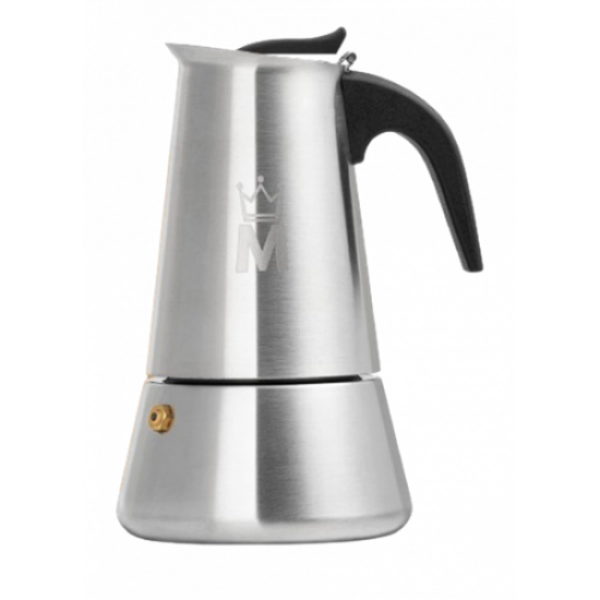 Кафеварка Madamin, Moka Pot, 6 чаши, черна дръжка