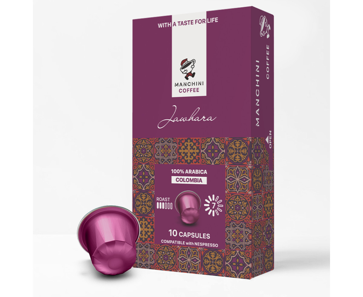 Manchini Jawhara - 10бр Nespresso съвместими капсули
