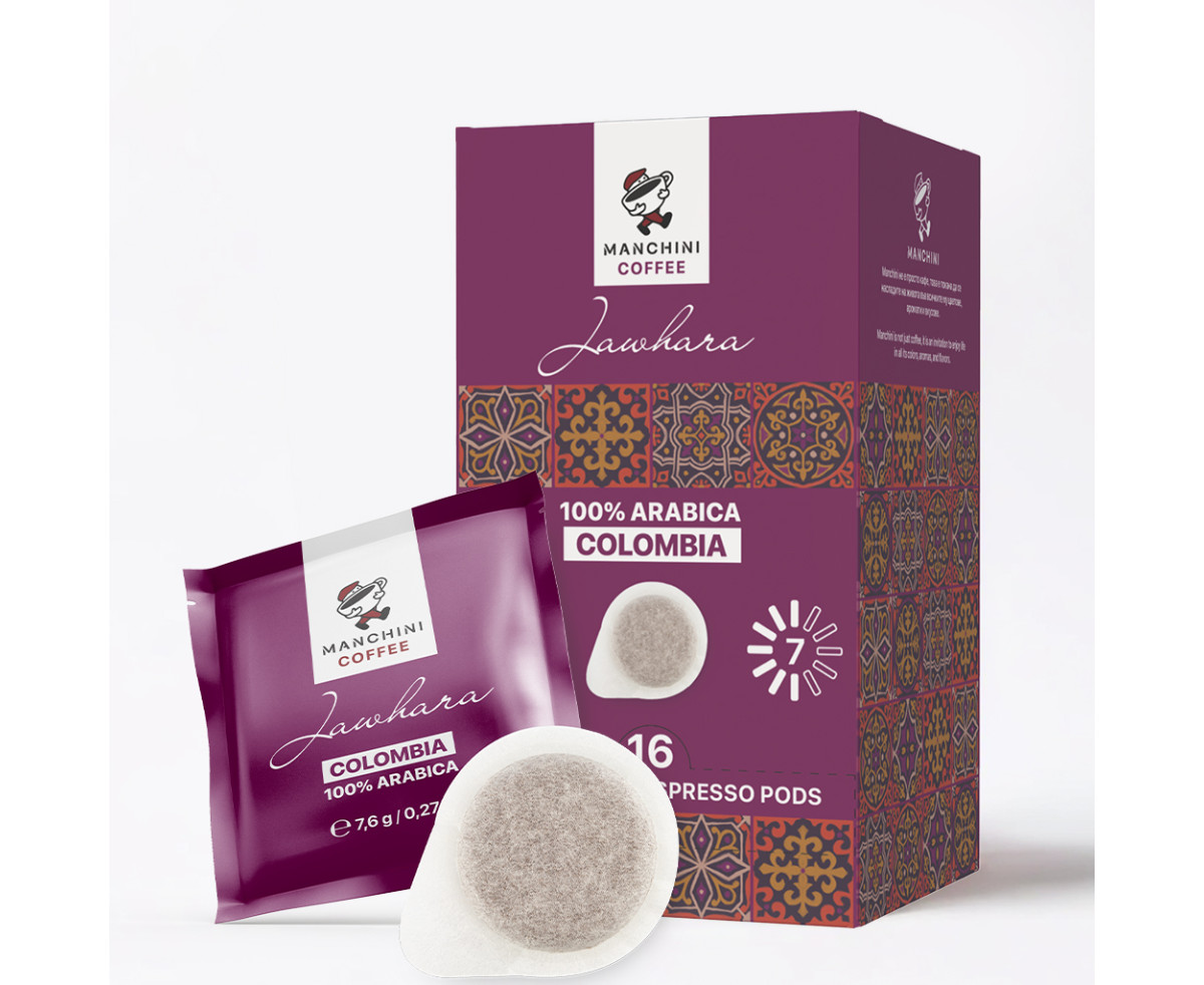 Manchini Jawhara - 16бр моно дози | Nespresso compatible coffee capsules | Coffee Capsules |