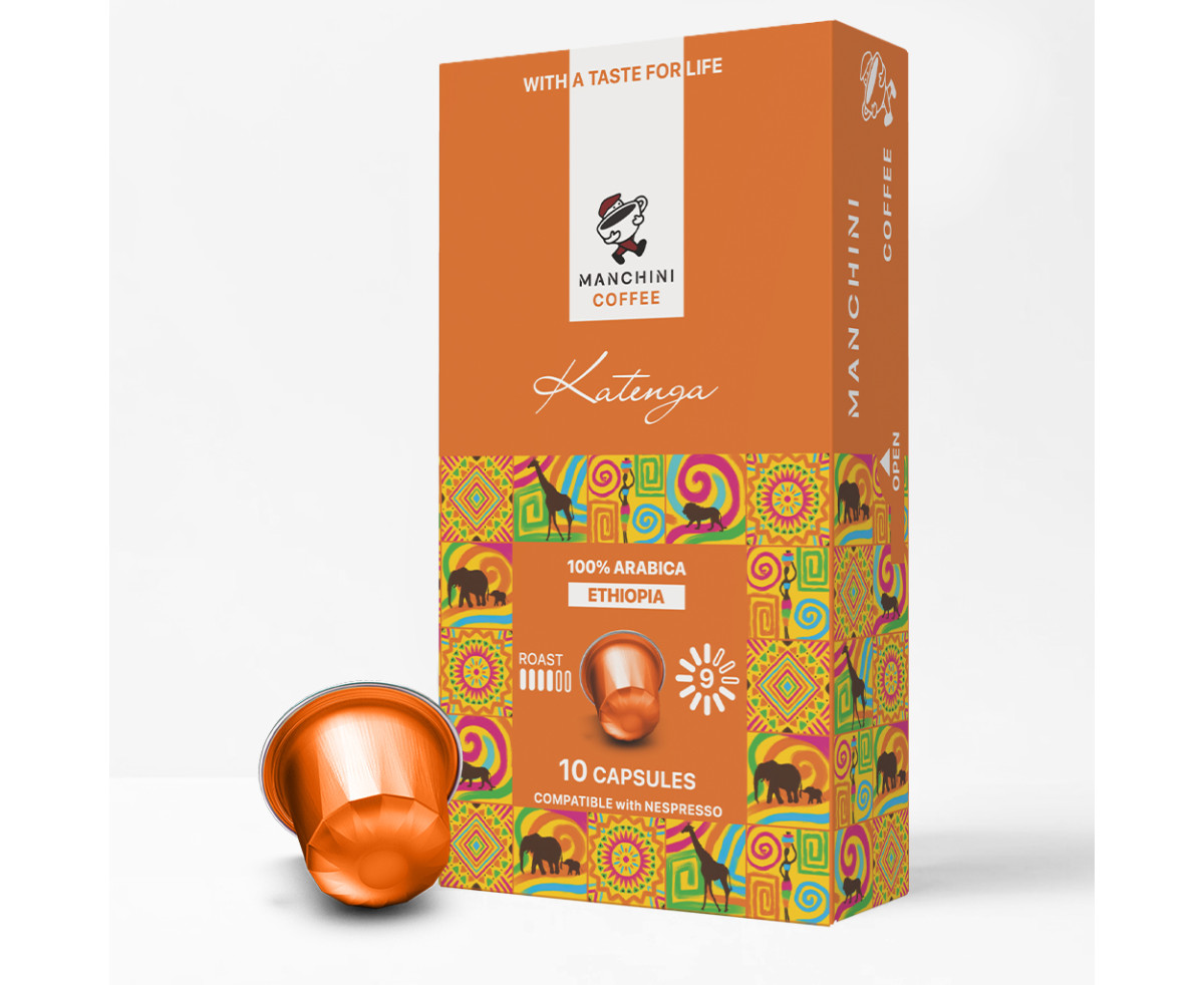 Manchini Katenga - 10бр Nespresso съвместими капсули | Nespresso compatible coffee capsules | Coffee Capsules |