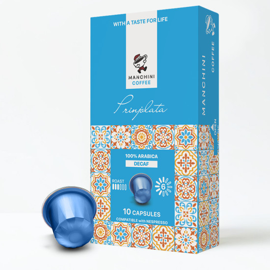 Manchini Prinjolata decaf - 10бр Nespresso съвместими капсули