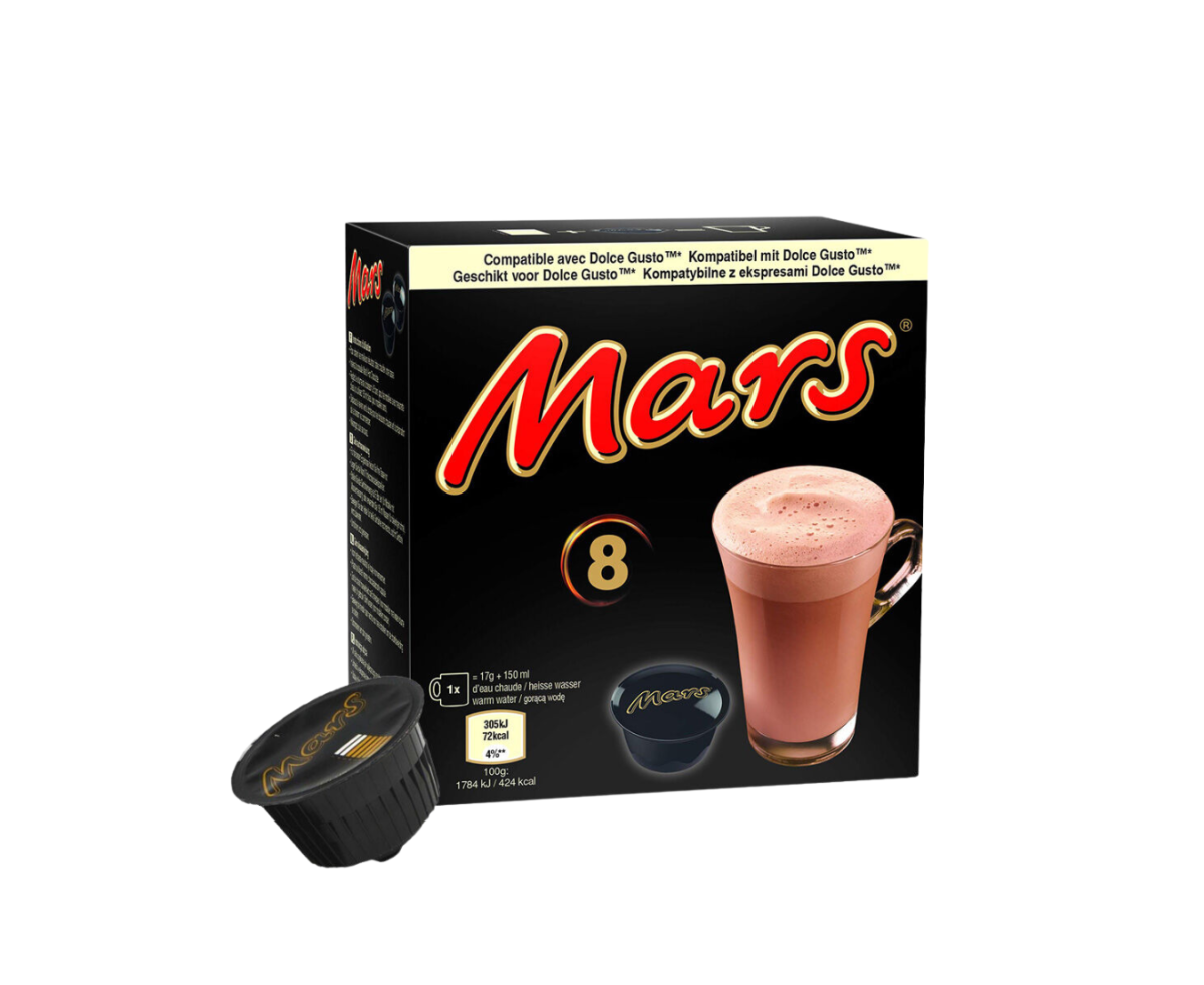 Mars капсули топъл шоколад за Dolce Gusto 8бр