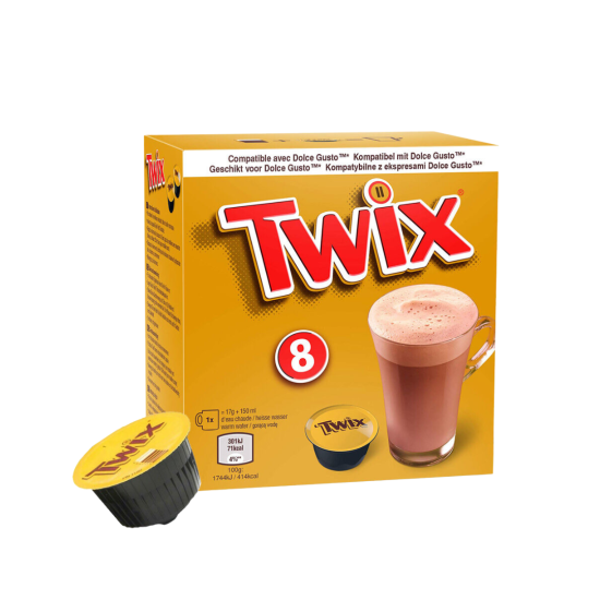 Twix капсули топъл шоколад за Dolce Gusto 8бр