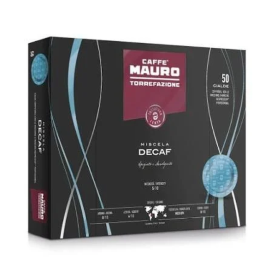 Кафе капсули Caffe Mauro Decaffeinato Nespresso Pro 50бр.