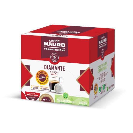 Caffe Mauro Diamante De Luxe 50бр моно дози