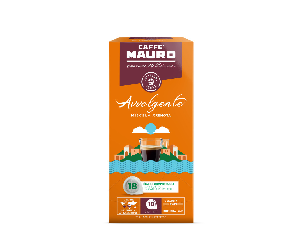 Caffe Mauro AVVOLGENTE 18бр моно дози