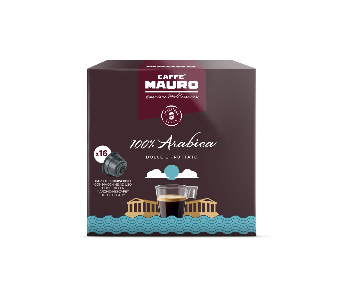 Caffe Mauro 100% ARABICA Dolce Gusto 16бр