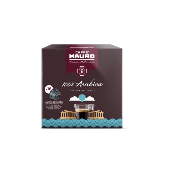 Caffe Mauro 100% ARABICA Dolce Gusto 16бр