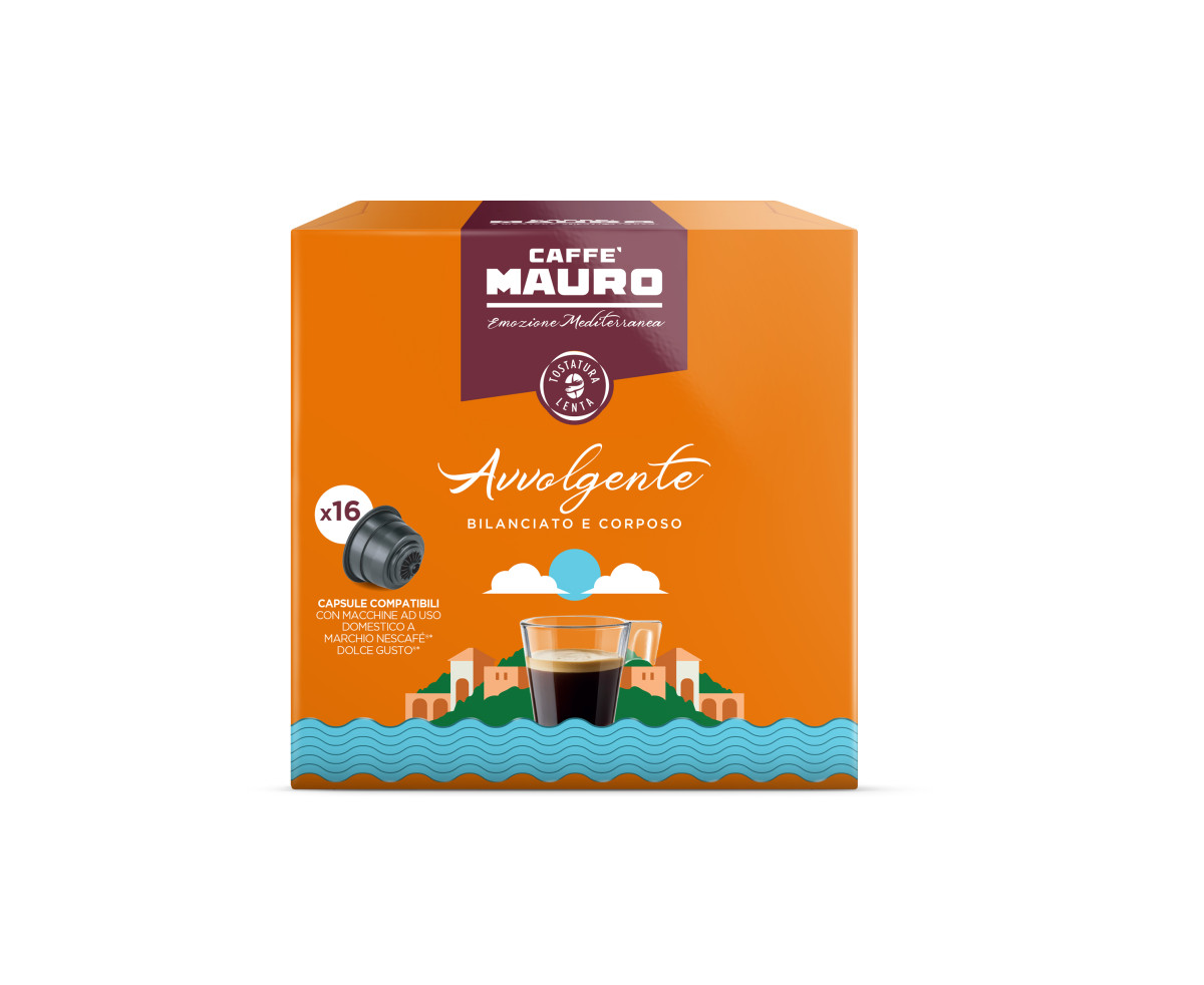 Caffe Mauro Avvolgente Dolce Gusto 16бр