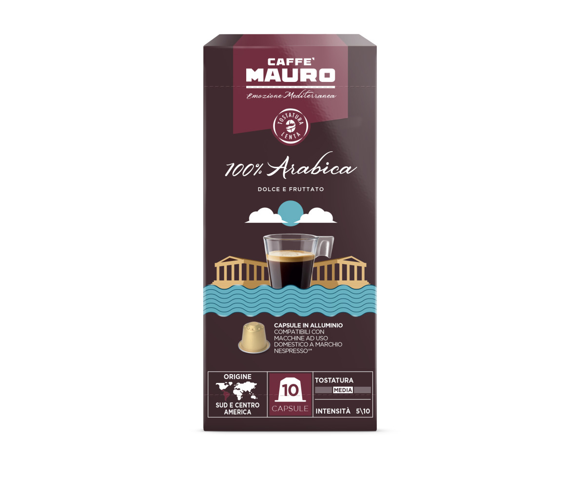 Caffe Mauro 100% Arabica Nespresso 10бр капсули