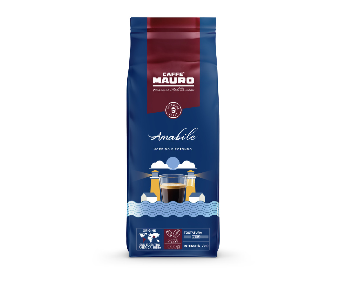 Caffe Mauro Amabile 1кг кафе на зърна