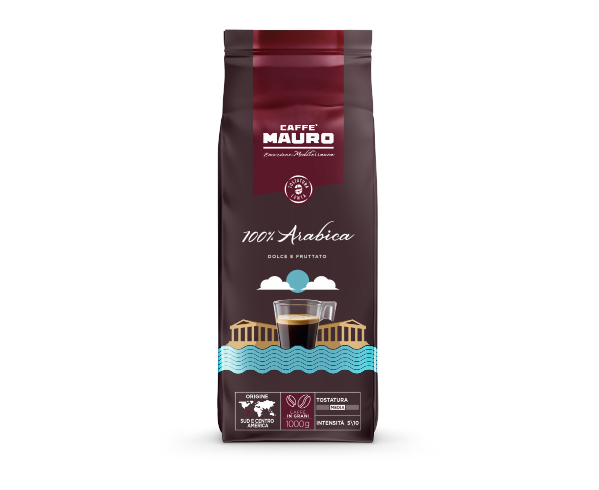 Caffe Mauro 100% Arabica 1кг кафе на зърна