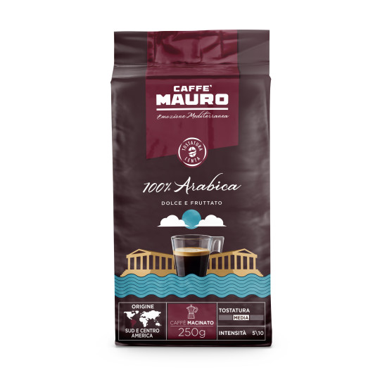 Caffe Mauro 100% Arabica 250гр мляно кафе