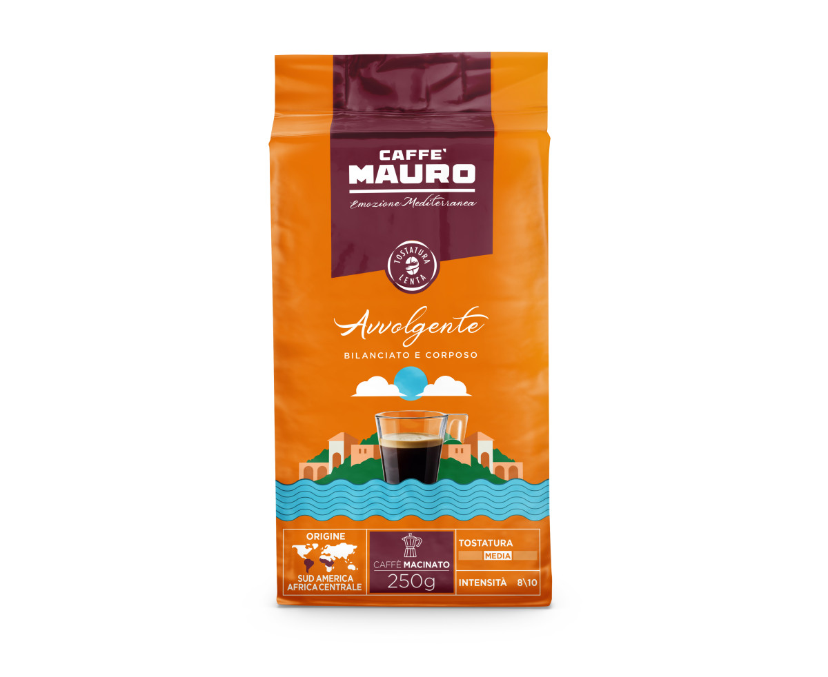 Caffe Mauro Avvolgente 250гр мляно кафе