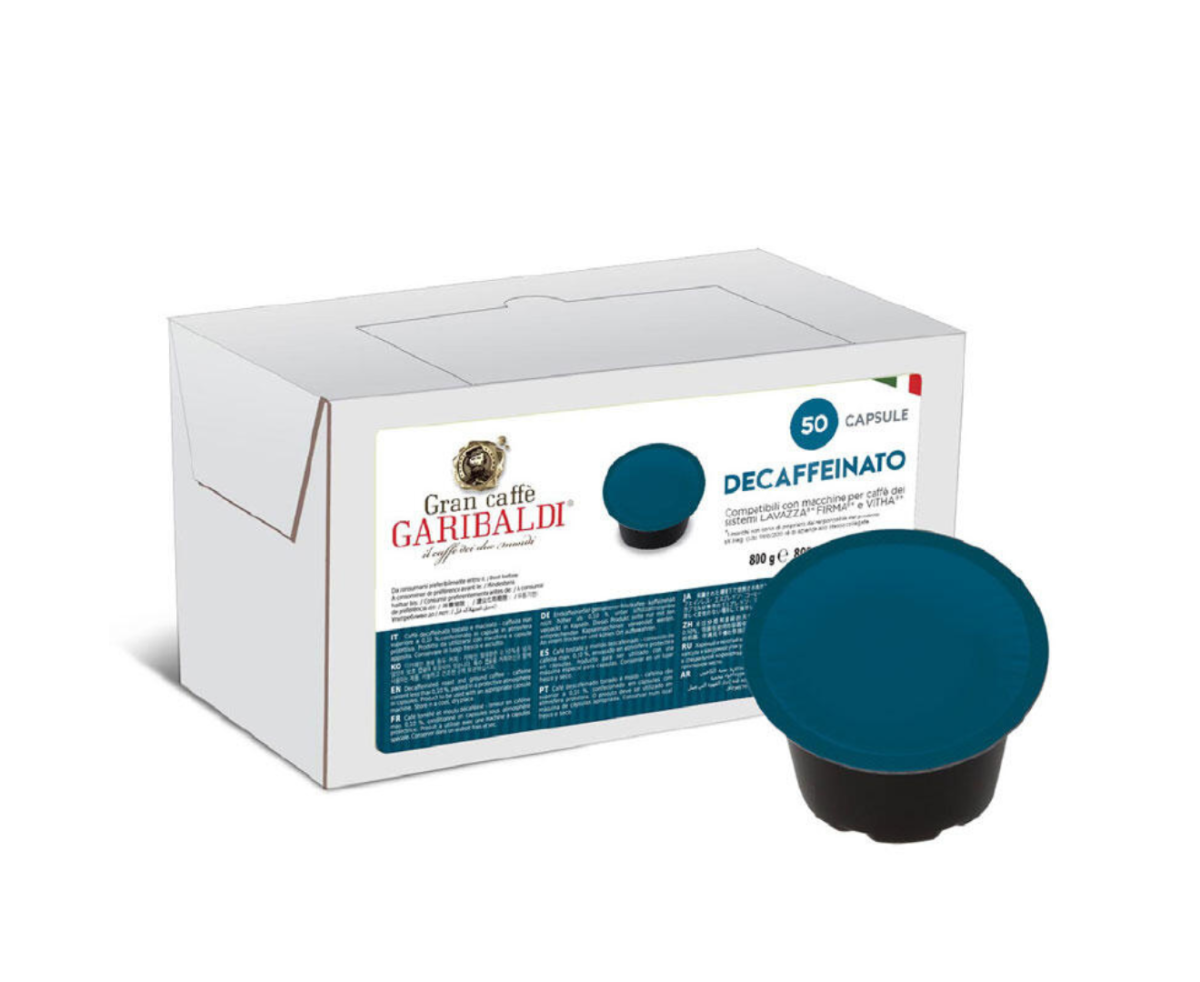 GARIBALDI Decaffeinato – капсули Lavazza Firma 50 бр. | Lavazza Firma | Coffee Capsules |