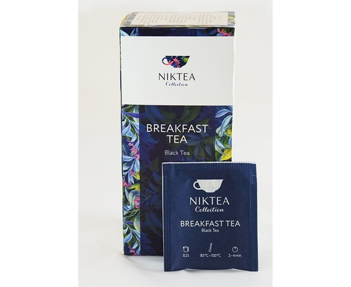 Niktea Breakfast Tea чай на сашета