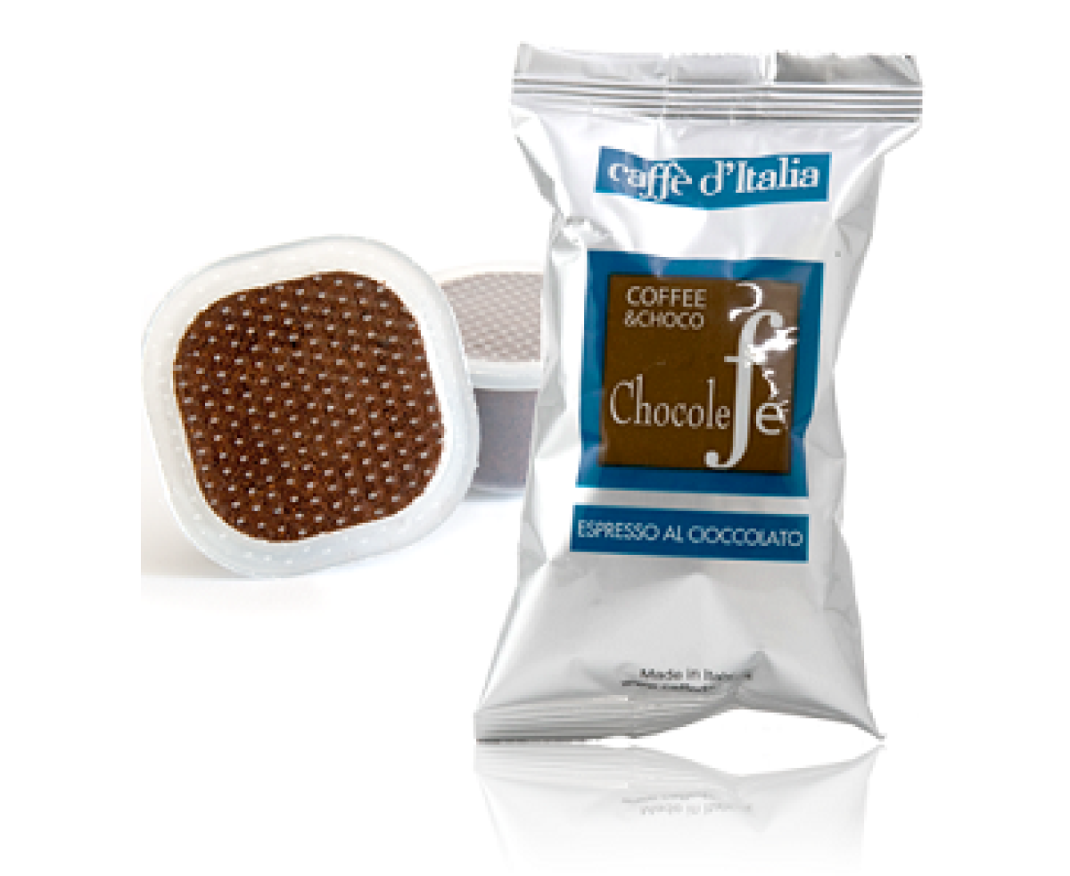 Cafe d'Italia Chocolefe кафе капсули