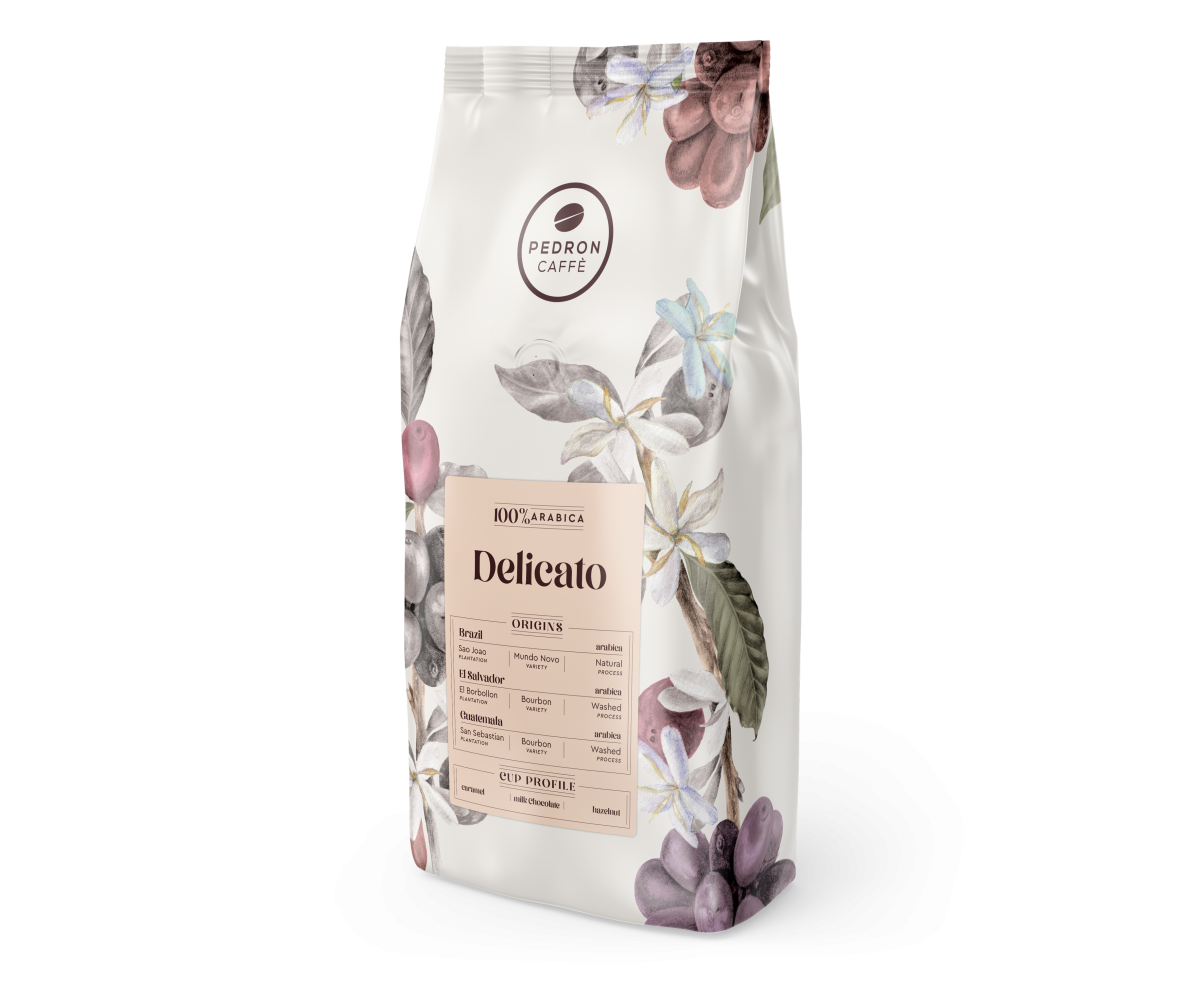 Pedron Caffe Delicato 1кг кафе на зърна