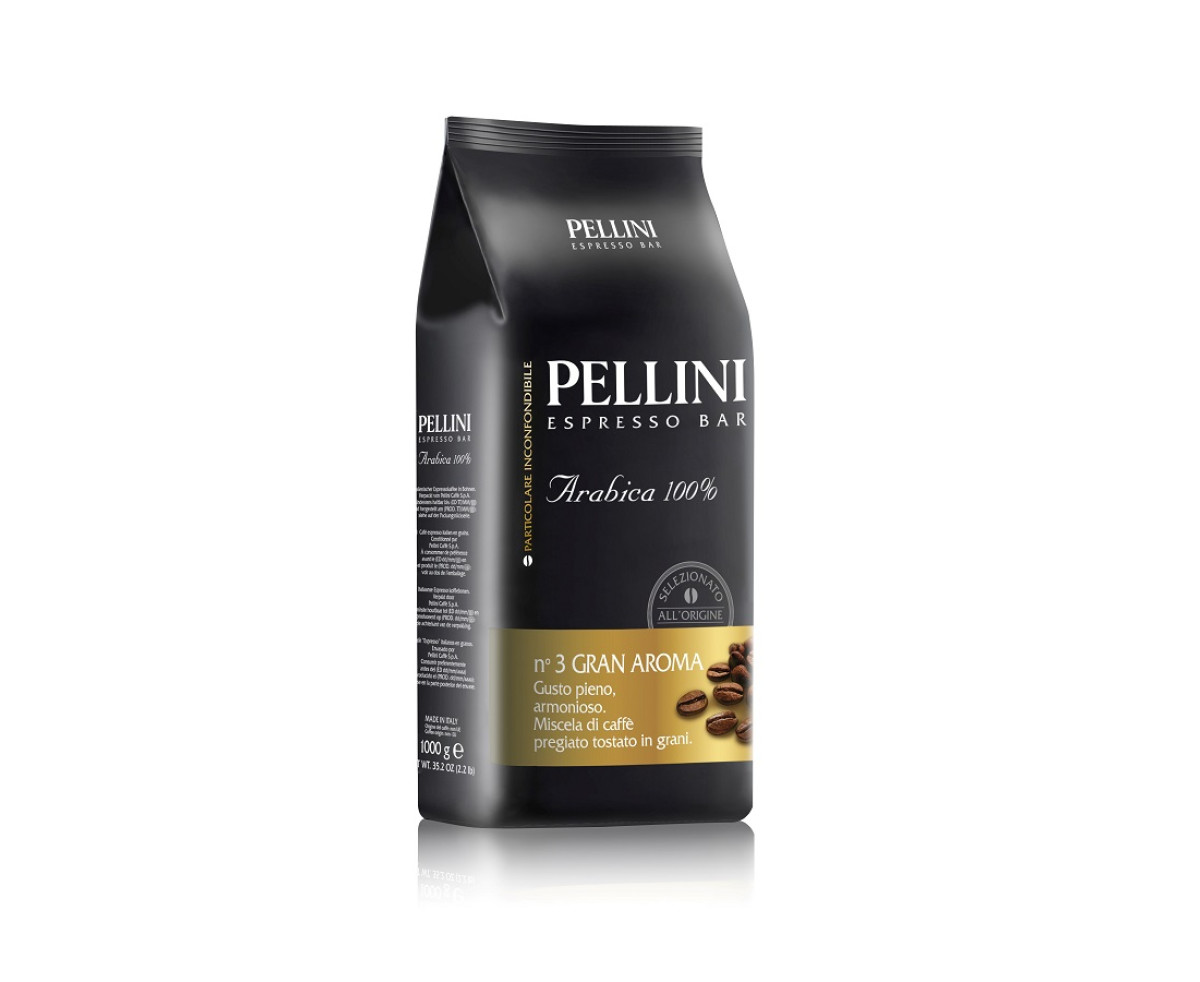 Pellini N3 Gran Aroma кафе на зърна 1кг