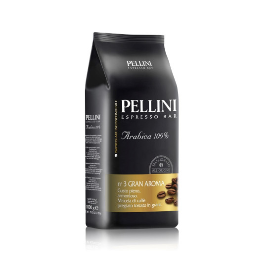 Pellini N3 Gran Aroma кафе на зърна 1кг