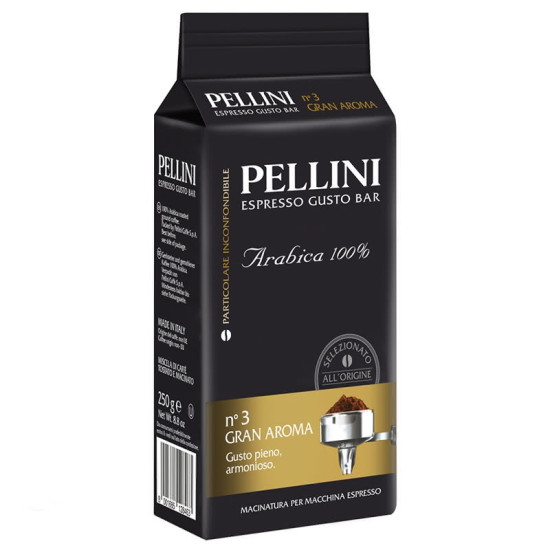 Pellini Gusto Bar N3 Gran Aroma мляно кафе 250 г