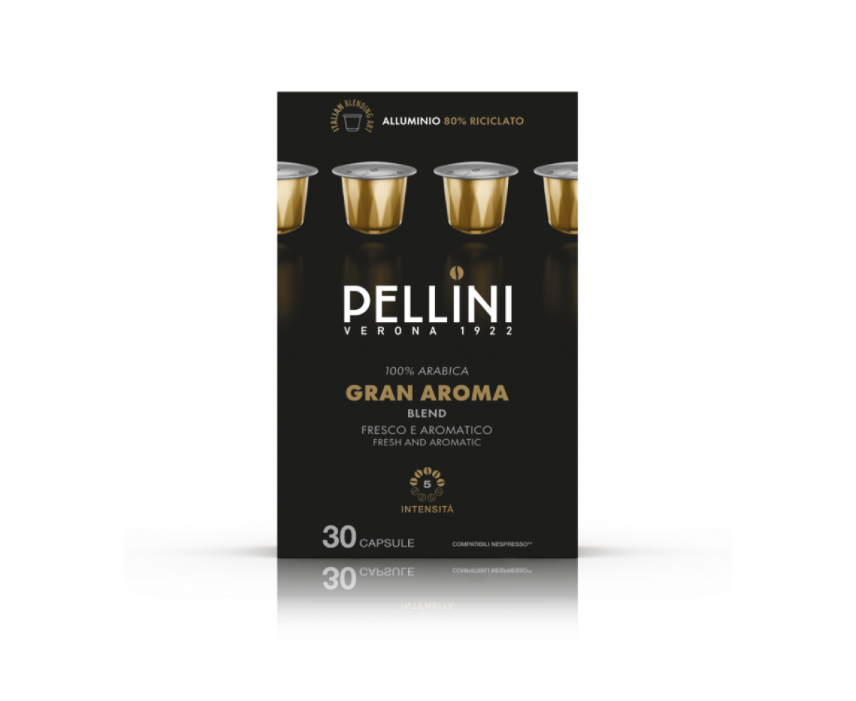 Pellini Gran Aroma Nespresso съвместими капсули -30 бр.
