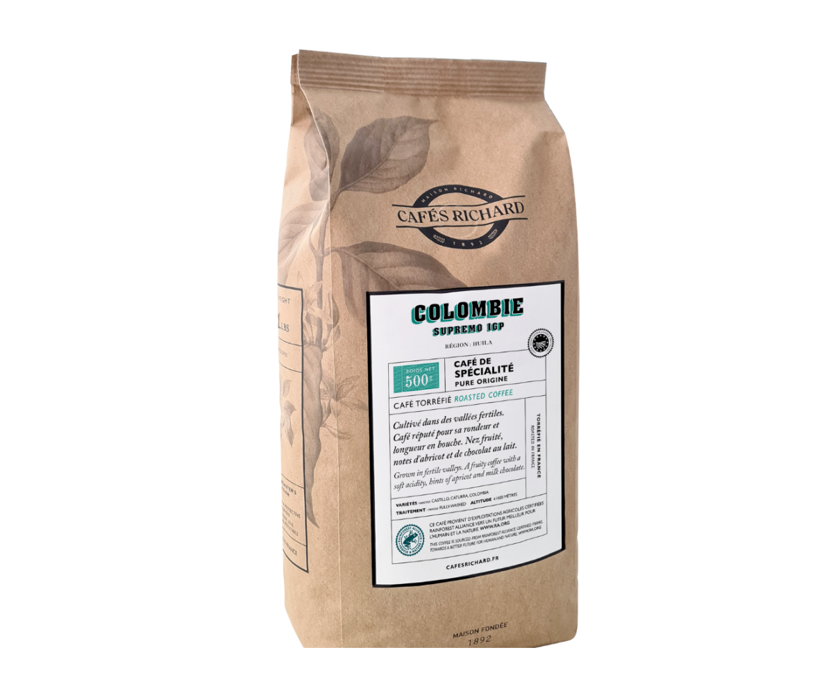 Cafés Richard Colombie Supremo - coffee beans 500 g
