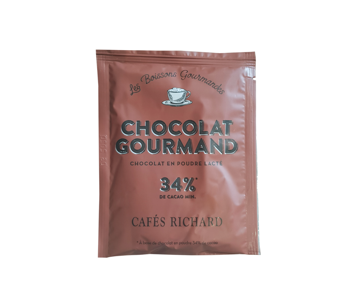 Cafés Richard Chocolat - Горещ шоколад на прах с мляко в пакетче, 30гр