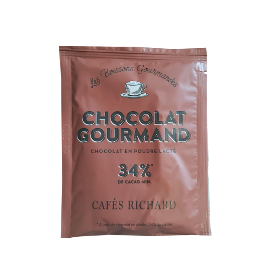 Cafés Richard Chocolat - Горещ шоколад на прах с мляко в пакетче, 30гр