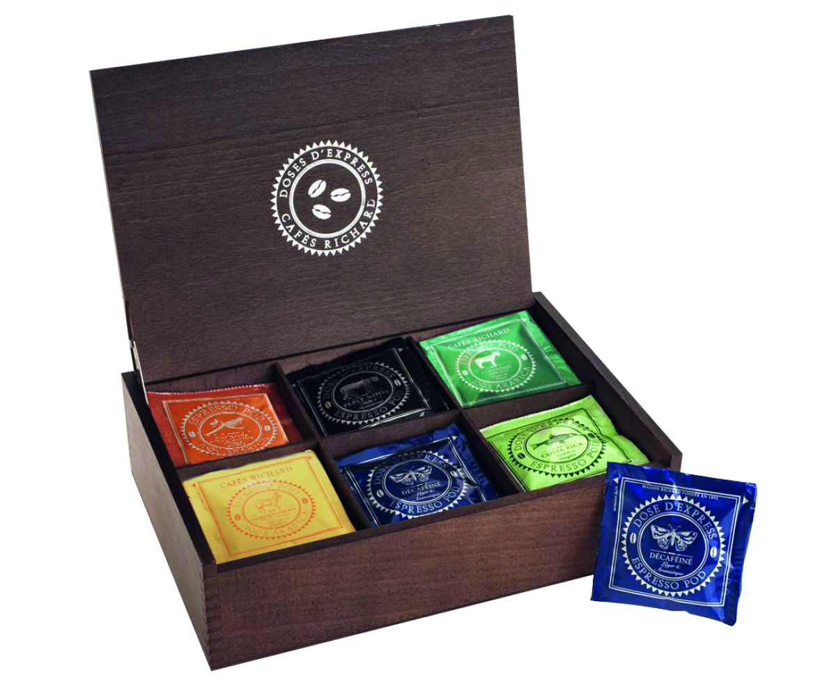 Cafés Richard Coffret Pod Chr - 36 e.s.e pods Gift Box