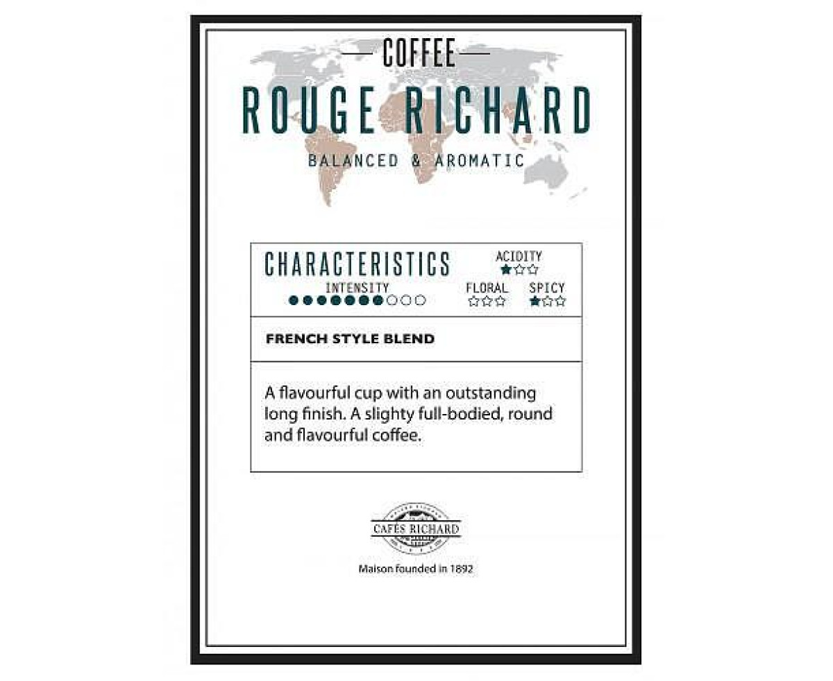 Cafés Richard Rouge Richard - coffee beans 1 kg
