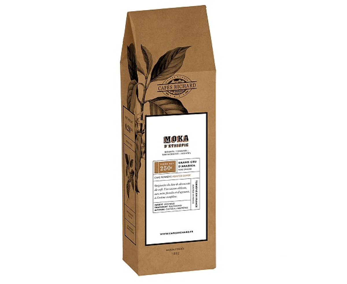 Cafes Richard Moka Ethiopie кафе на зърна 250гр