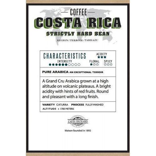 Cafés Richard Costa Rica - кафе на зърна 500 гр