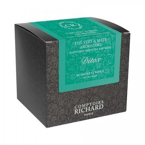 Comptoirs Richard Detox  Зелен чай 40бр сашета