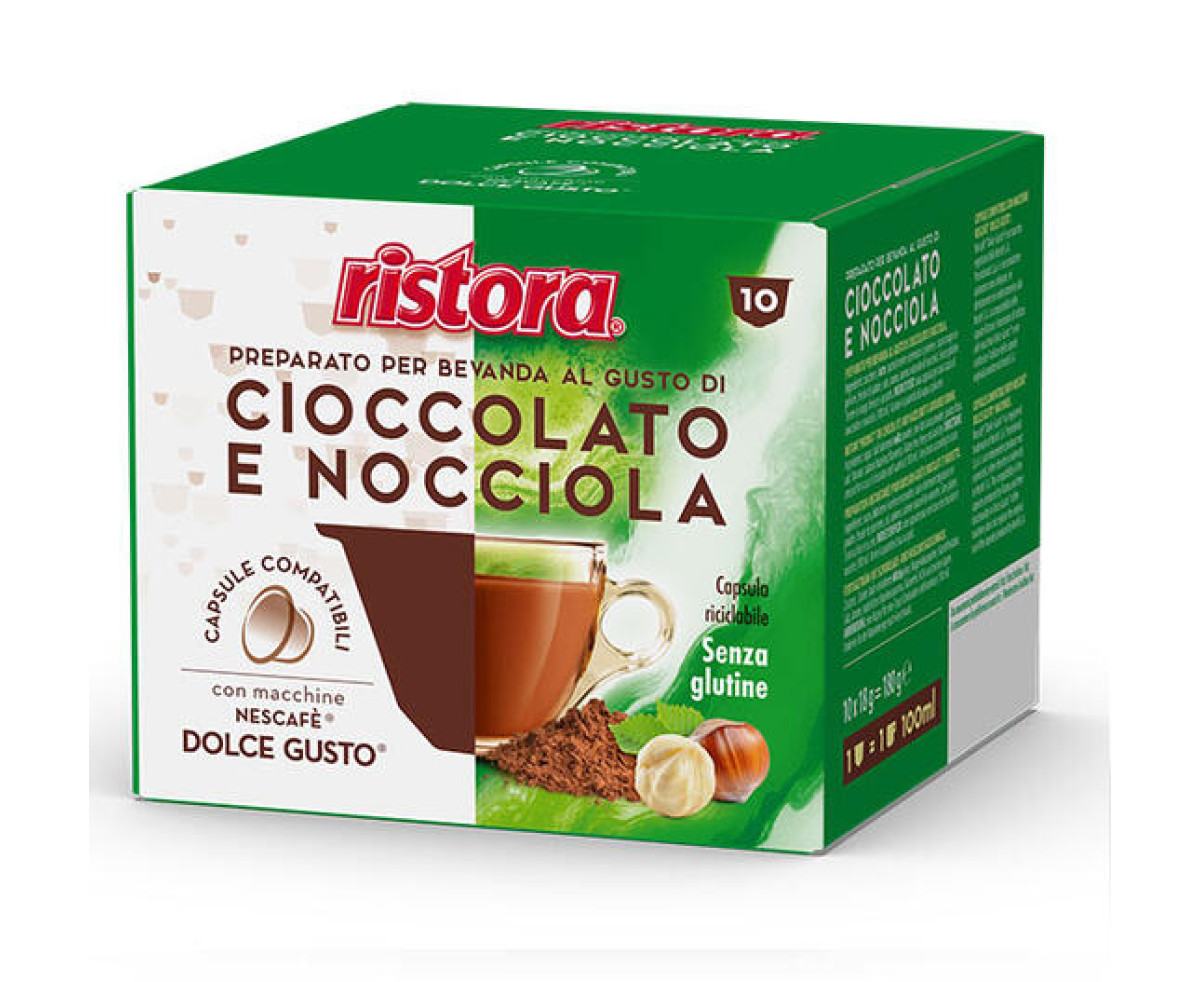 RISTORA Cioccolato e nocciola – капсули Dolce Gusto® 10 бр.| Other | Nescafe Dolce Gusto съвместими |