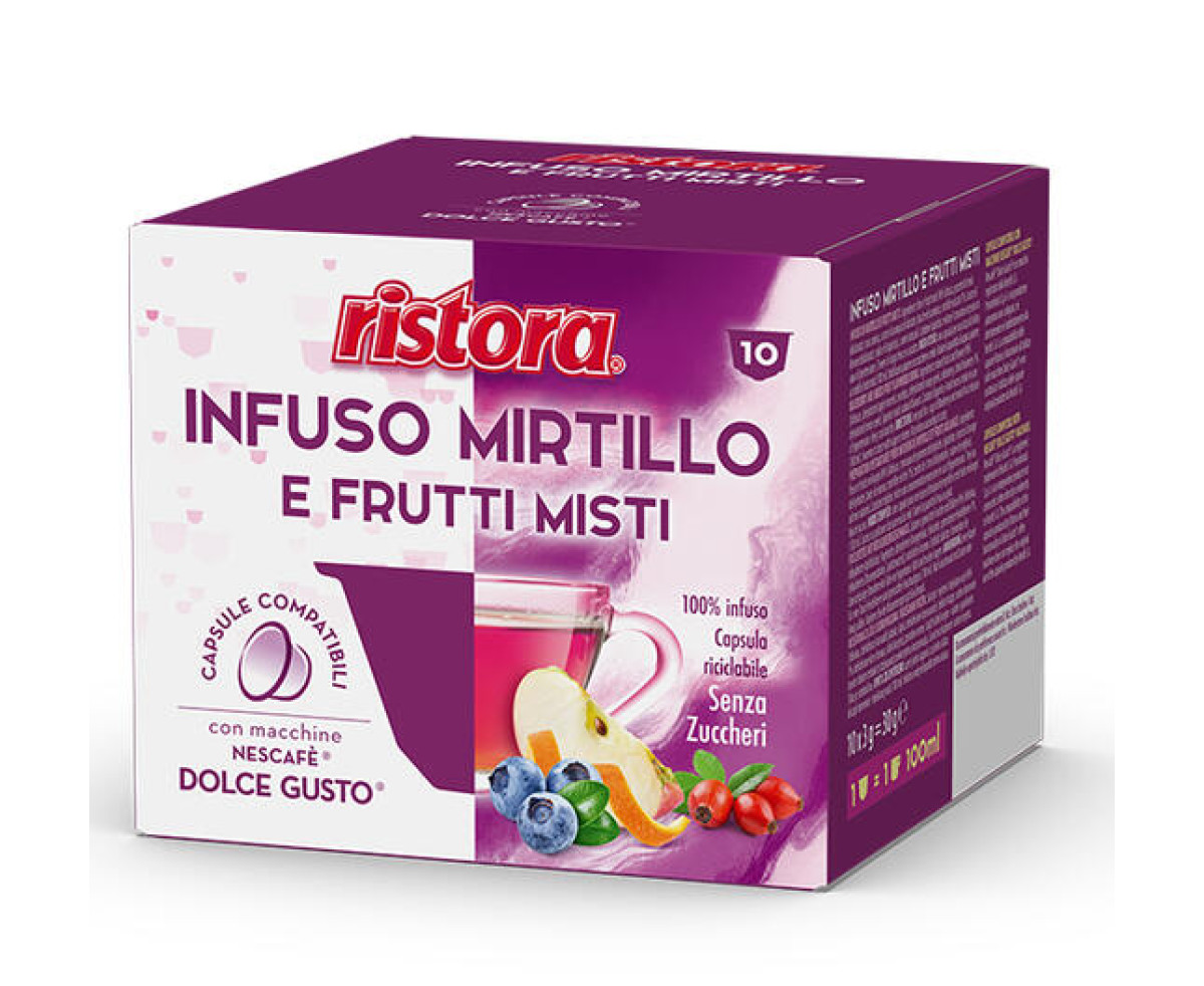 Капсули Ristora Mirtillo e Frutti Misti за Dolce Gusto 