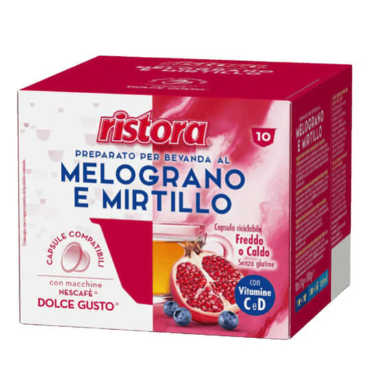 RISTORA Bevanda Melograno e Mirtillo – капсули Dolce Gusto 10 бр.