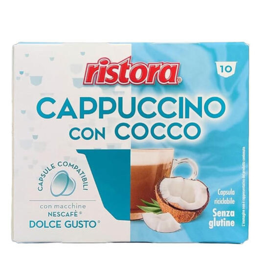 RISTORA Cappuccino Con Cocco – капсули Dolce Gusto 10 бр.