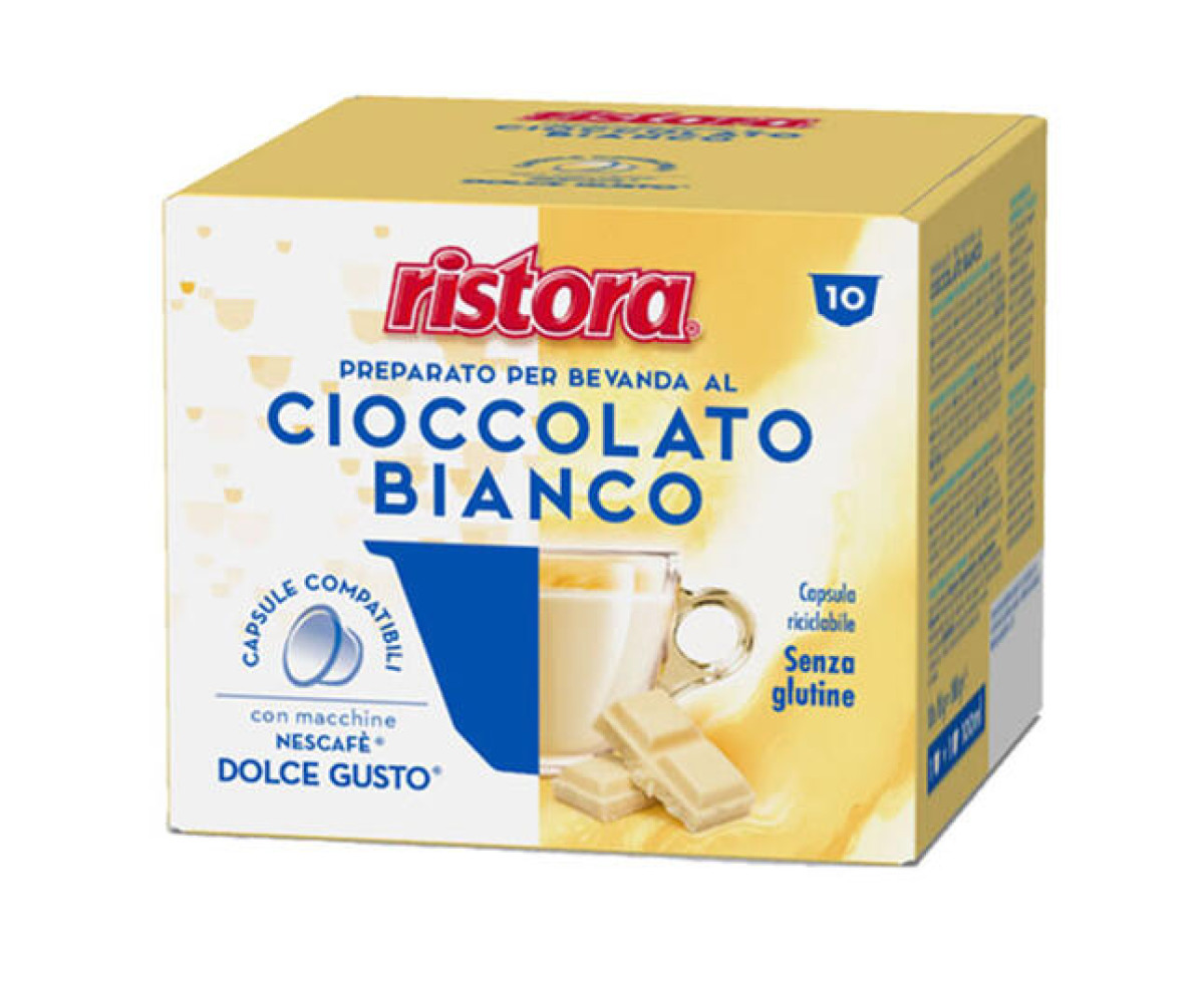 RISTORA Cioccolato Bianco – капсули "Dolce Gusto" 10 бр. | Други | Nescafe Dolce Gusto съвместими |
