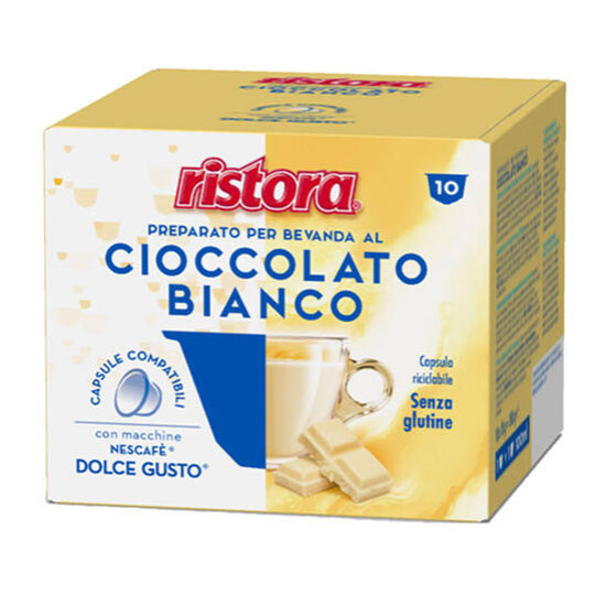 RISTORA Cioccolato Bianco – капсули "Dolce Gusto" 10 бр.