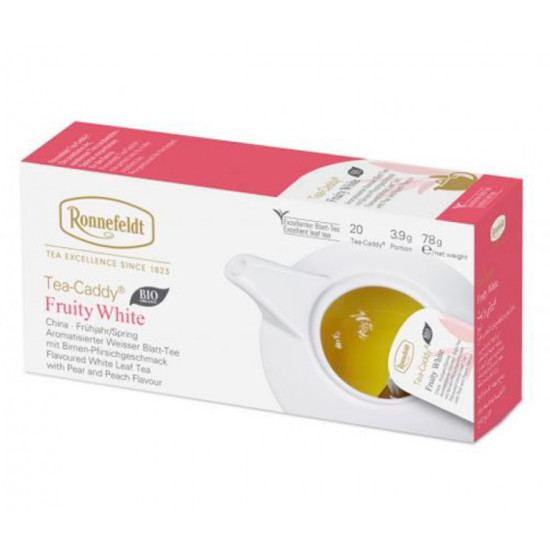 Ronnefeldt Fruity White Tea caddy 20 сашета