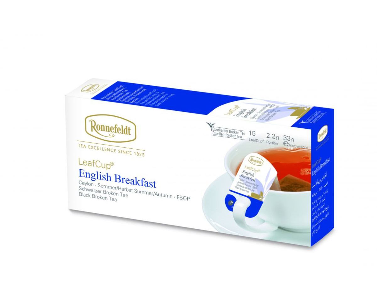 Ronnefeldt English Breakfast Leaf Cup 15 сашета Ronnefeldt English Breakfast Leaf Cup 15 сашета