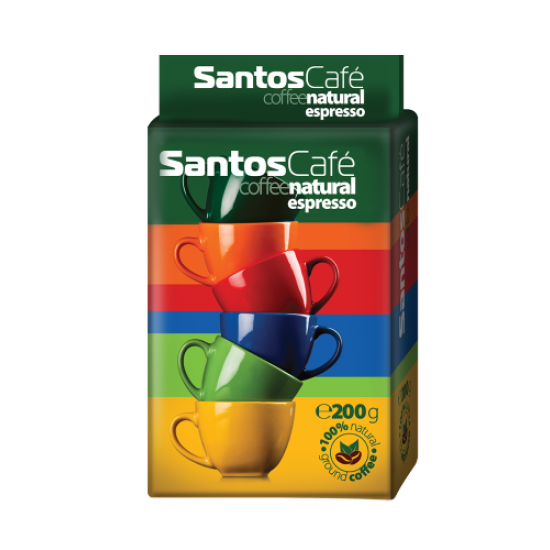 Santos Cafe Natural мляно кафе 200гр