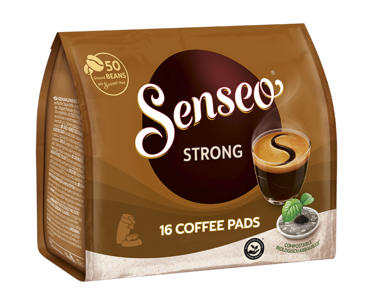 Senseo Strong падове падове 16бр за Senseo кафе машина Senseo Strong падове падове 16бр за Senseo кафе машина