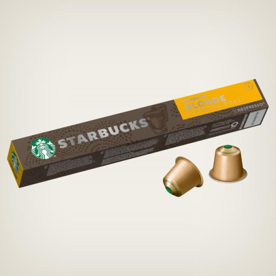 Starbucks Espresso Blonde 10бр Nespresso съвместими капсули