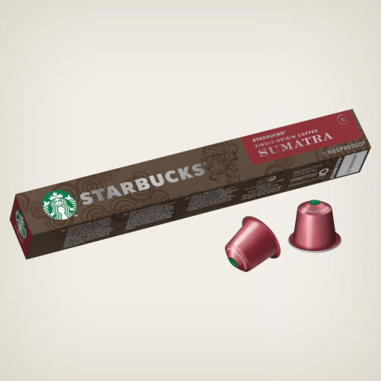 Starbucks Sumatra 10бр Nespresso съвместими капсули